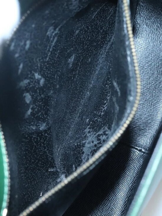 LOUIS VUITTON Epi Saint Cloud GM Shoulder Bag Green M52194 LV Auth 125398A - Picture 11 of 16